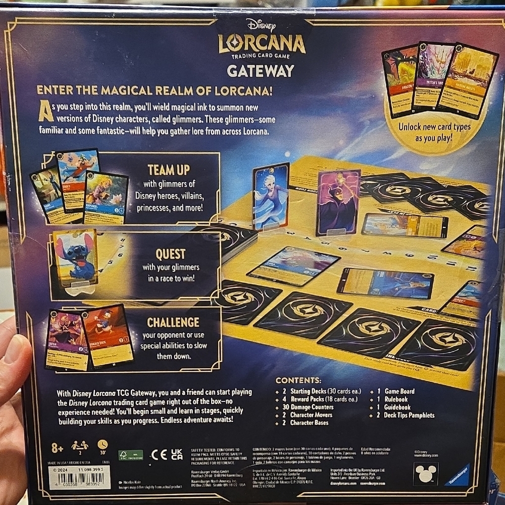 Ravensburger Disney Lorcana Trading Card Game - Picture 2 of 2